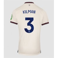 West Ham United Max Kilman #3 Replika Bortatröja 2025-26 Kortärmad